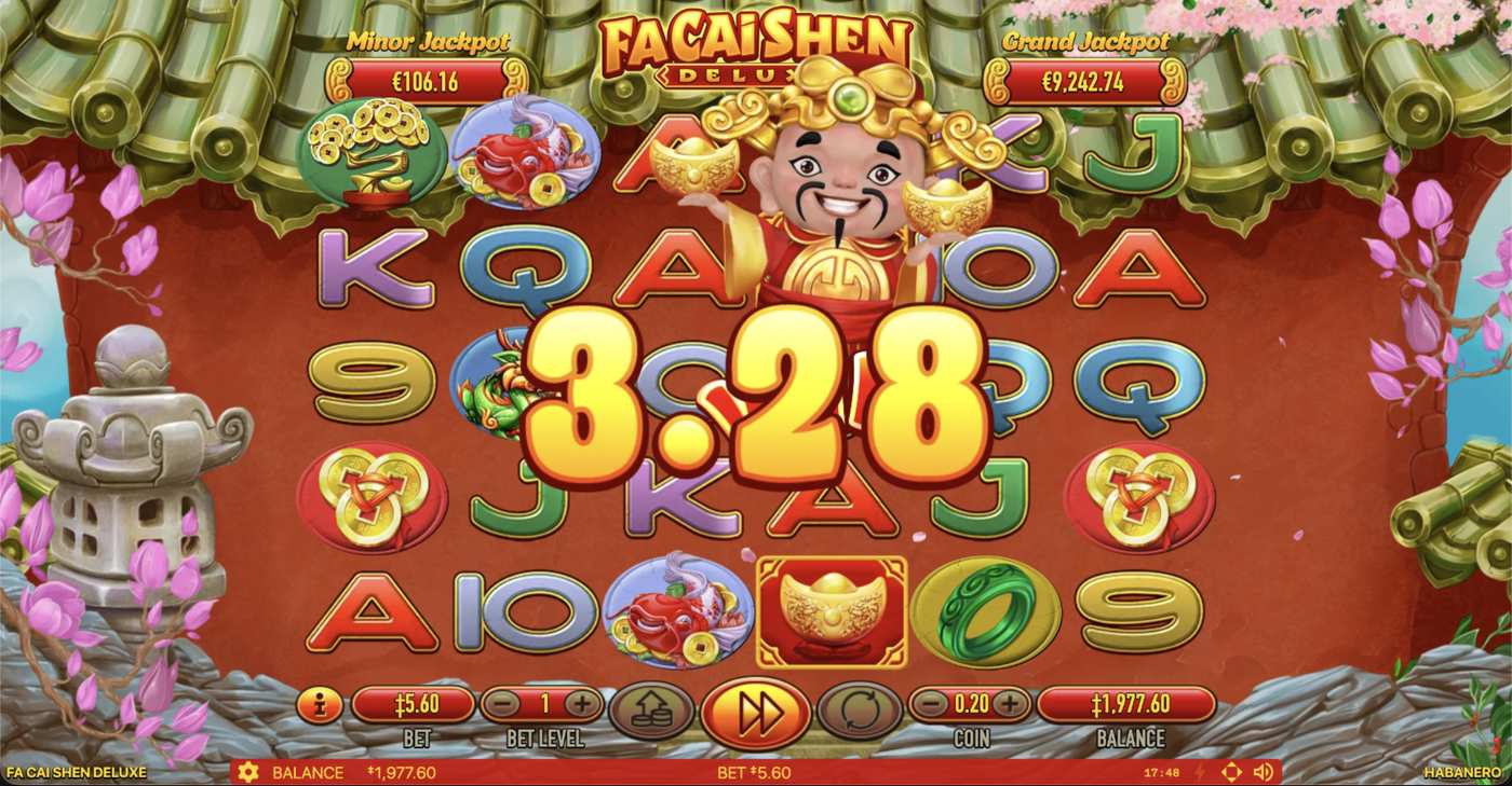 Fa Cai Shen Deluxe: image of winning