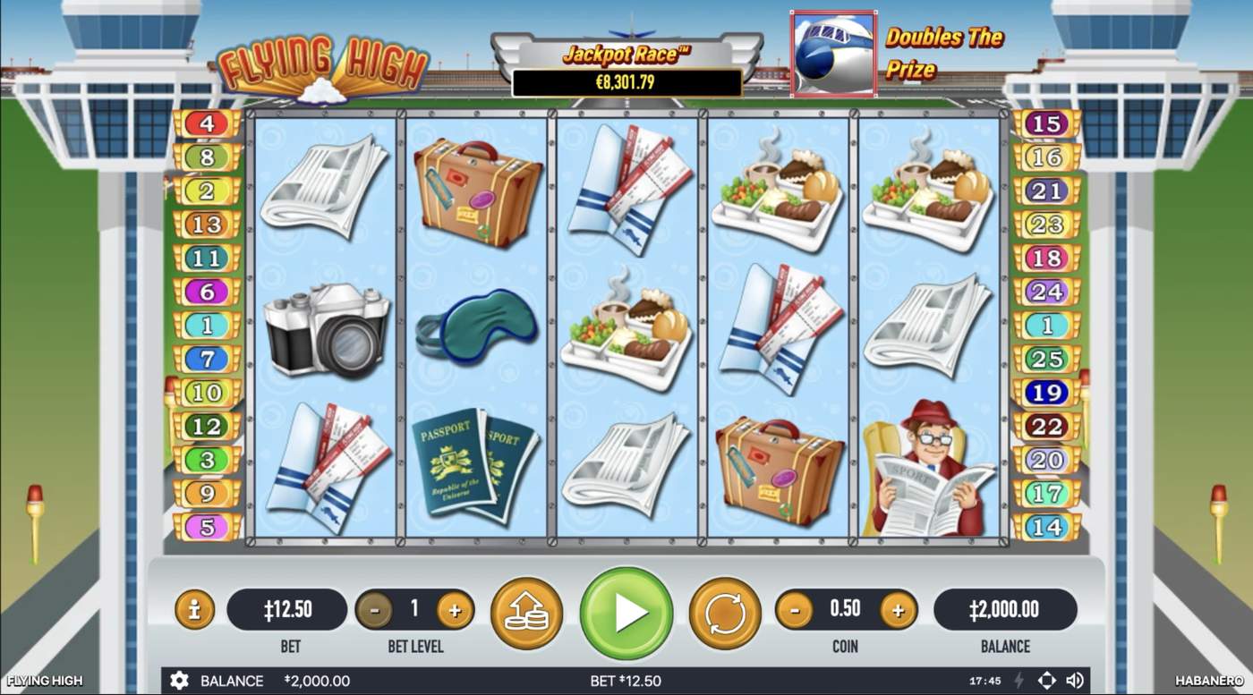 Flying High: image of main menu