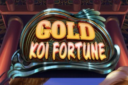 Gold Koi Fortune Online Slot Logo