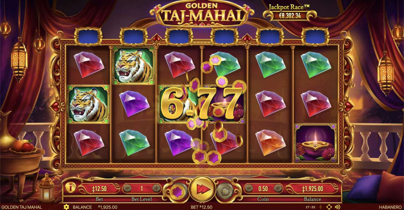 Golden Taj Mahal: image of winning