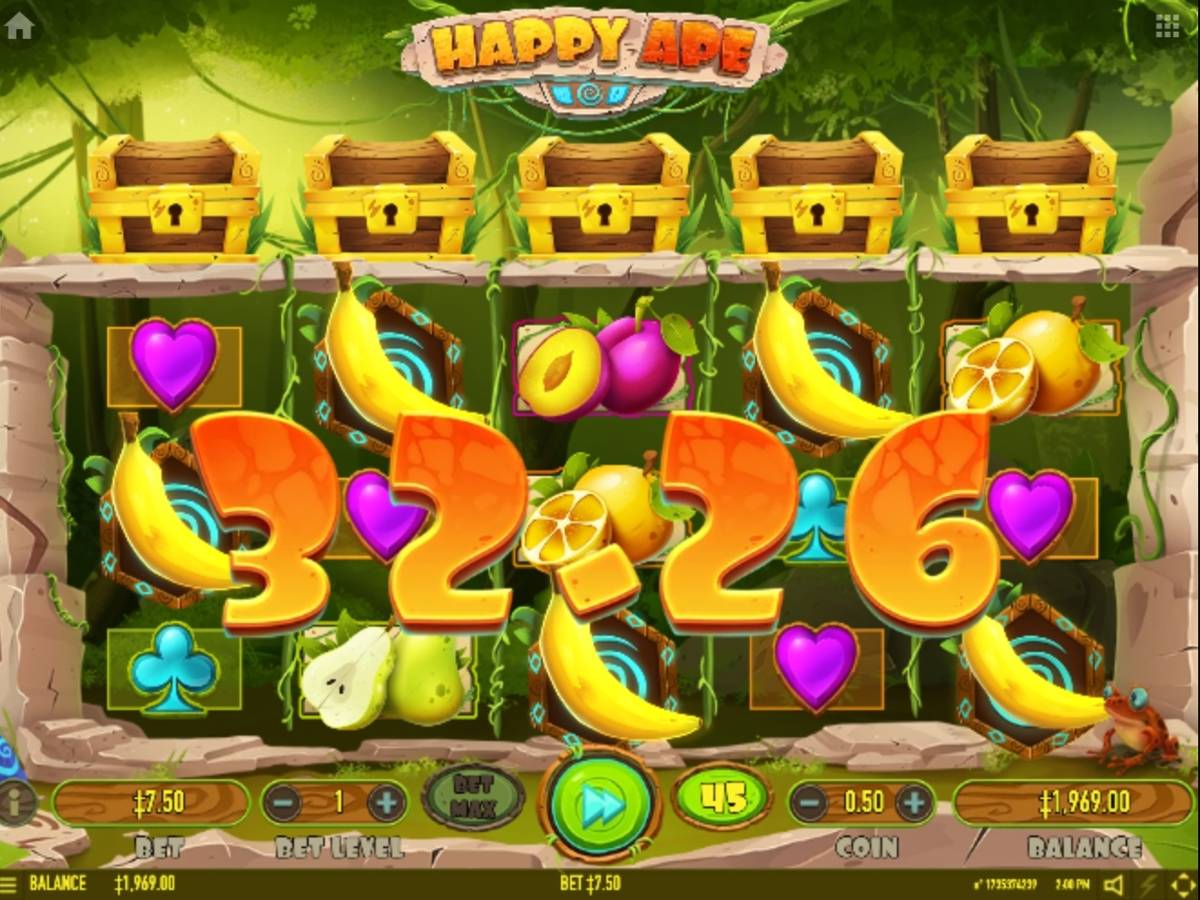 Happy Ape: image of winning