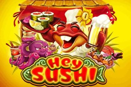 Hey Sushi Online Slot Logo