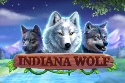 Indiana Wolf Online Slot Logo