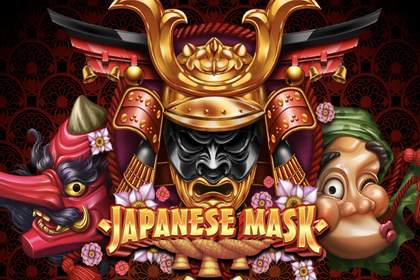 Japanese Mask Online Slot Logo