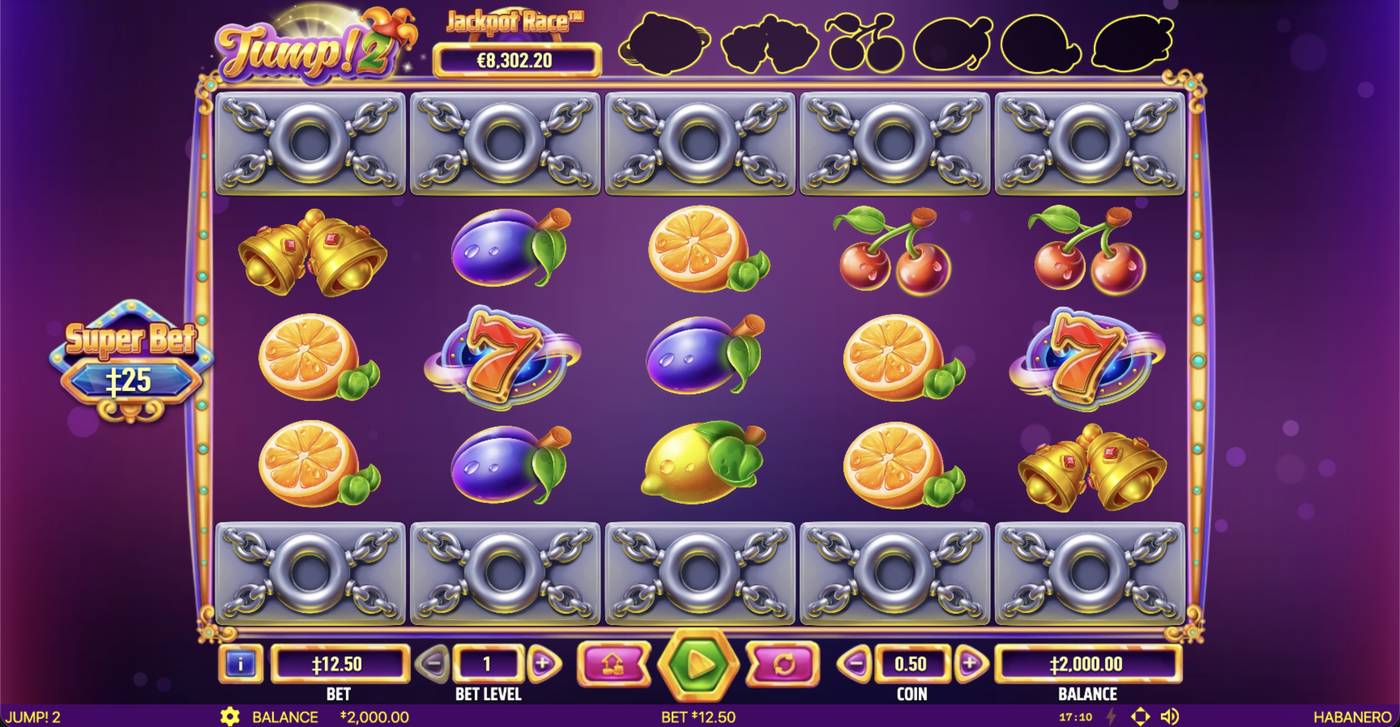 Jump! 2: image of main menu