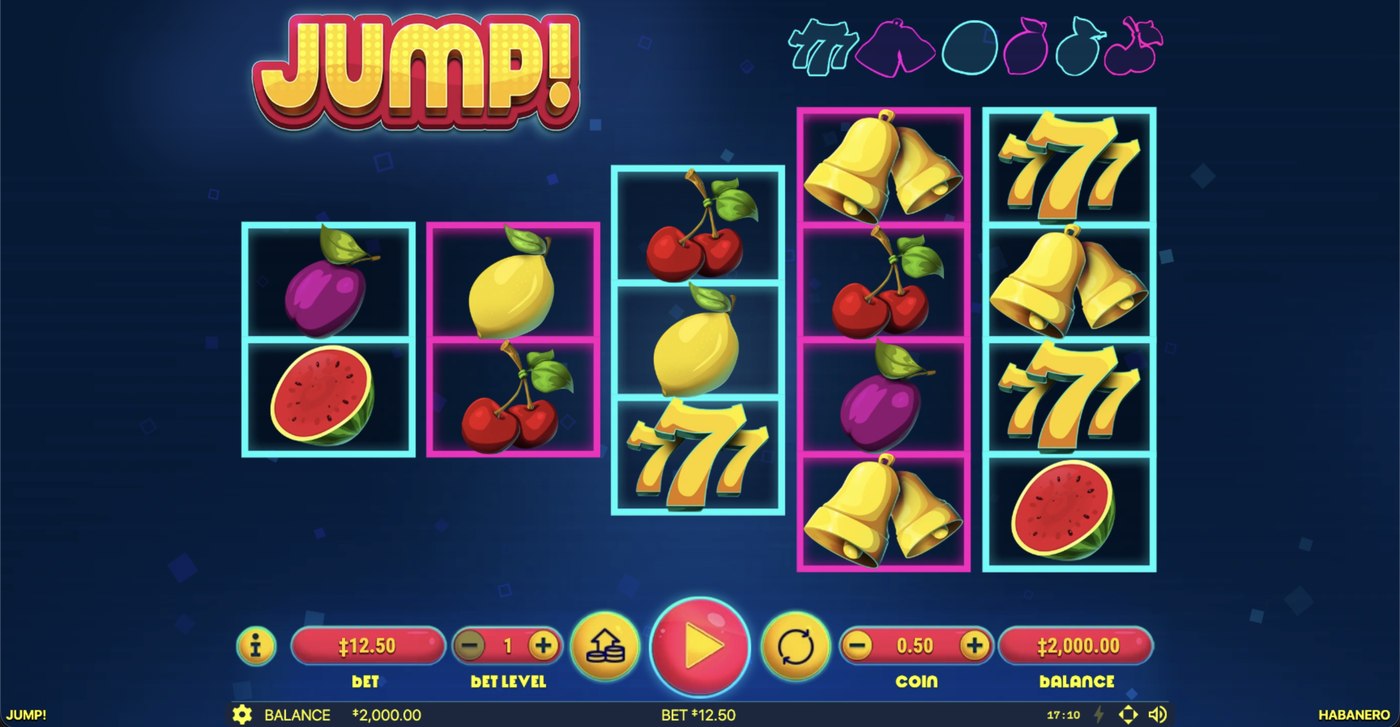 Jump!: image of main menu
