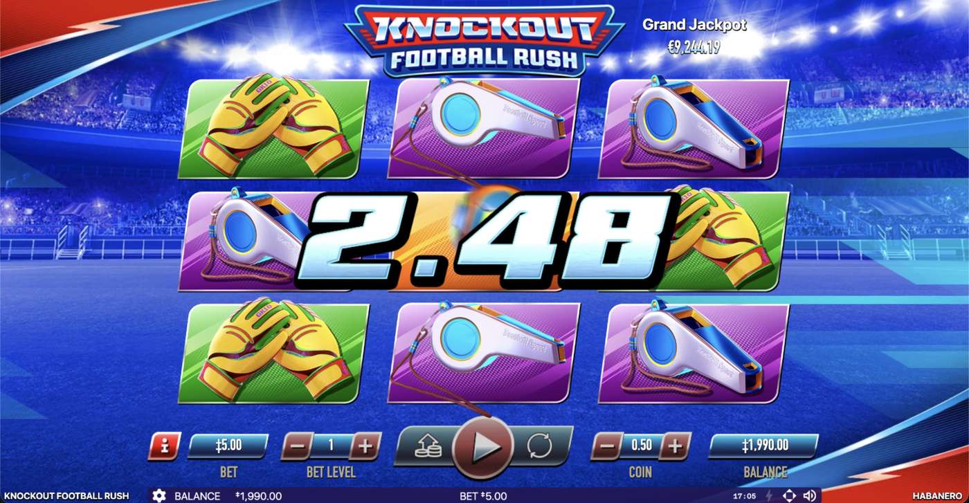 Knockout Football Rush: image of winning