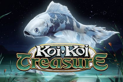 Koi Koi Treasure Online Slot Logo