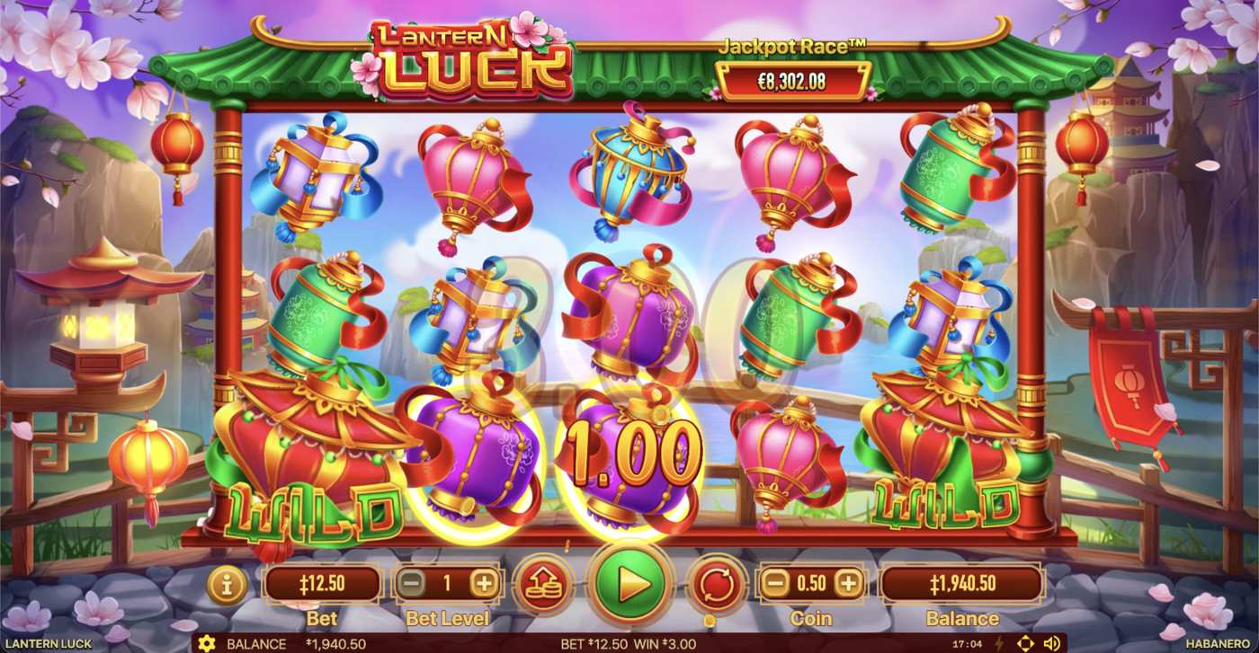 Lantern Luck: image of winning