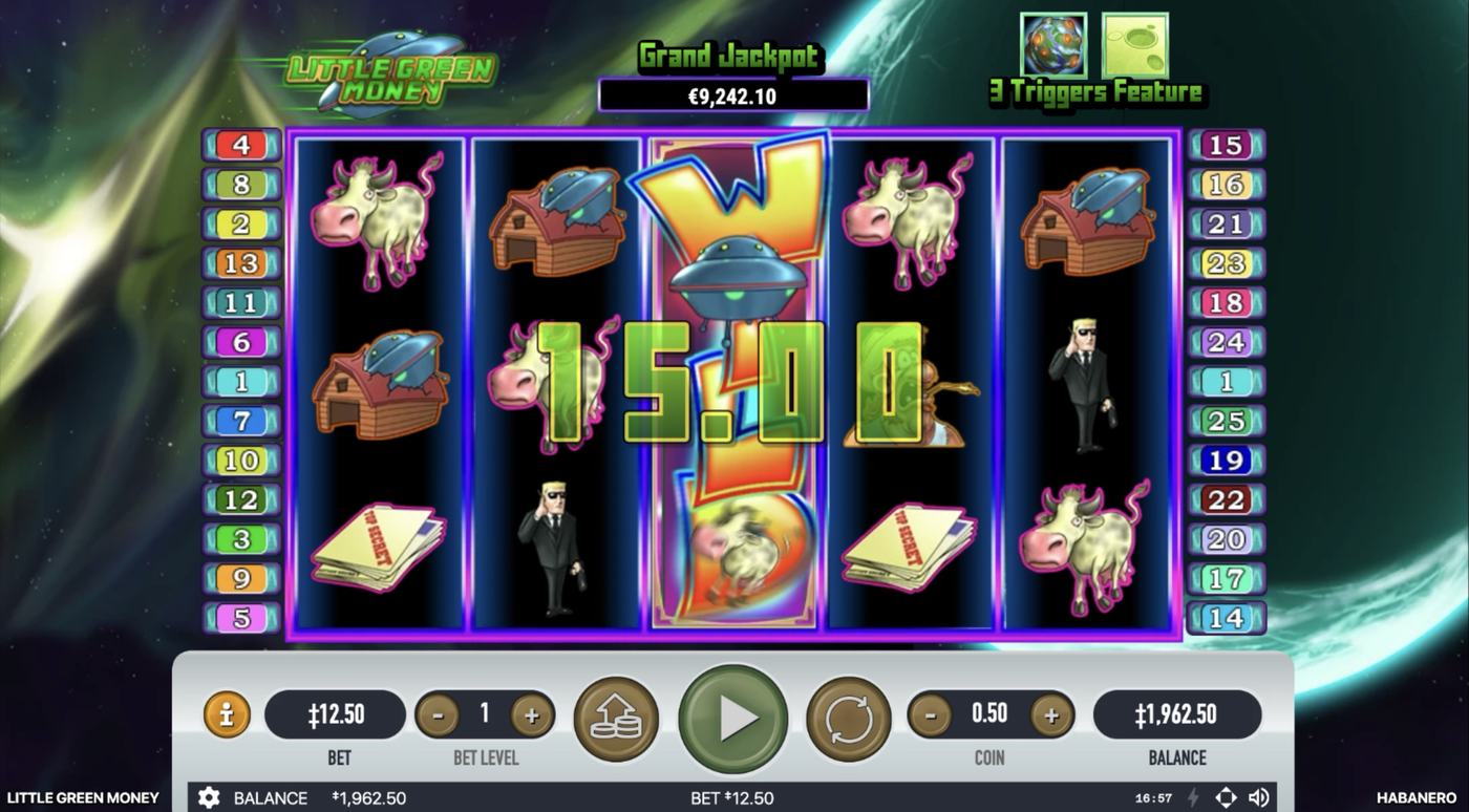 Little Green Money: image of winning