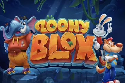 Loony Blox Online Slot Logo