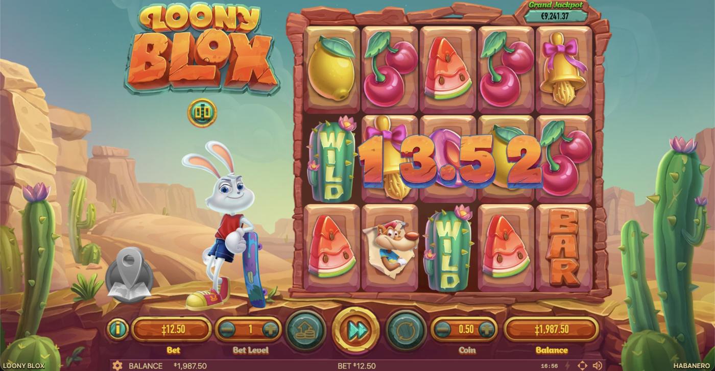 Loony Blox: image of winning