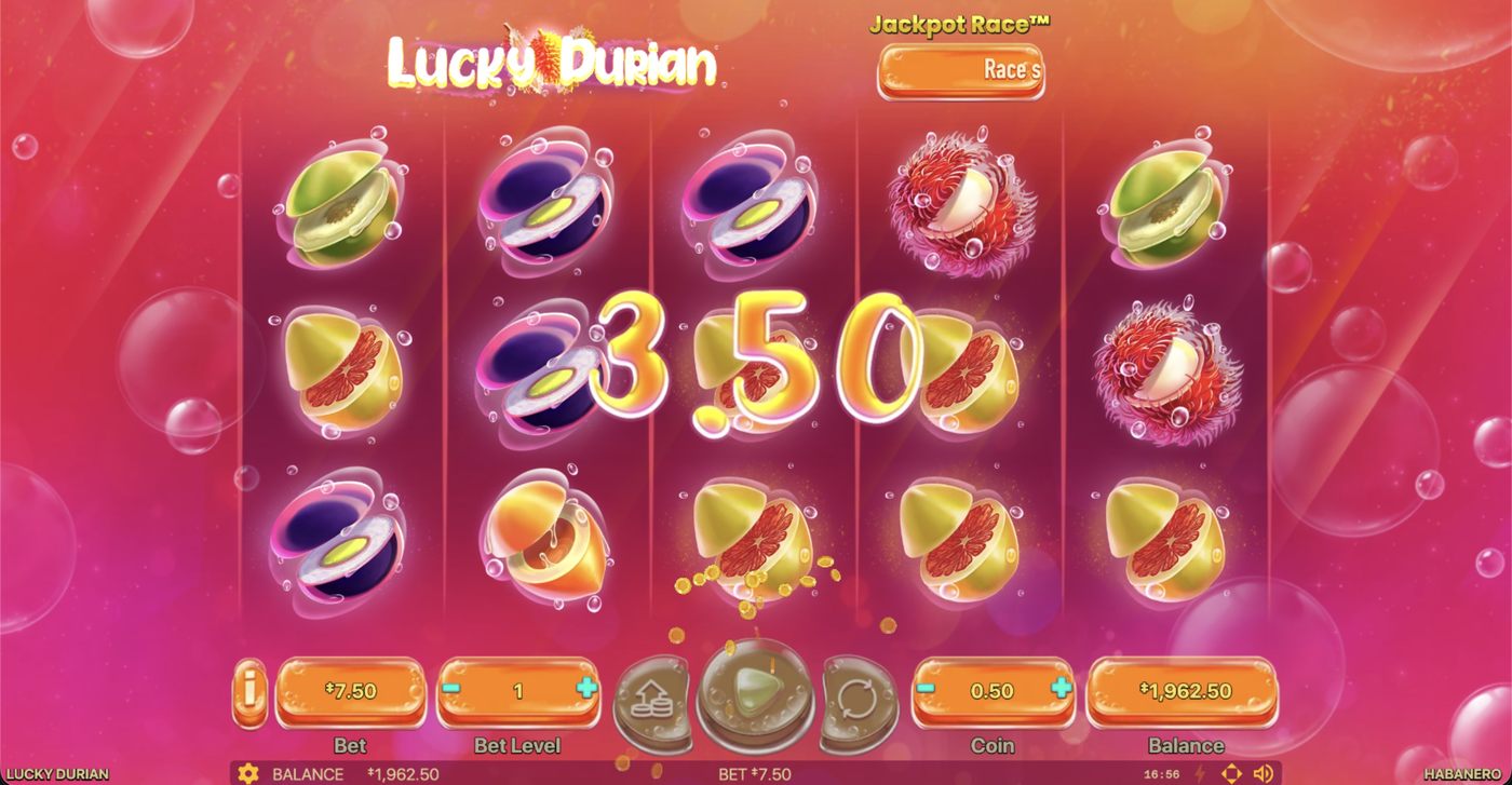 Lucky Durian: image of winning