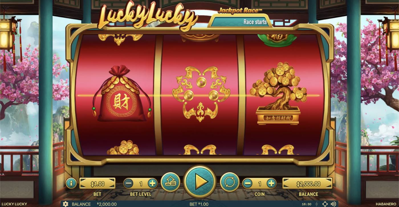 Lucky Lucky: image of main menu