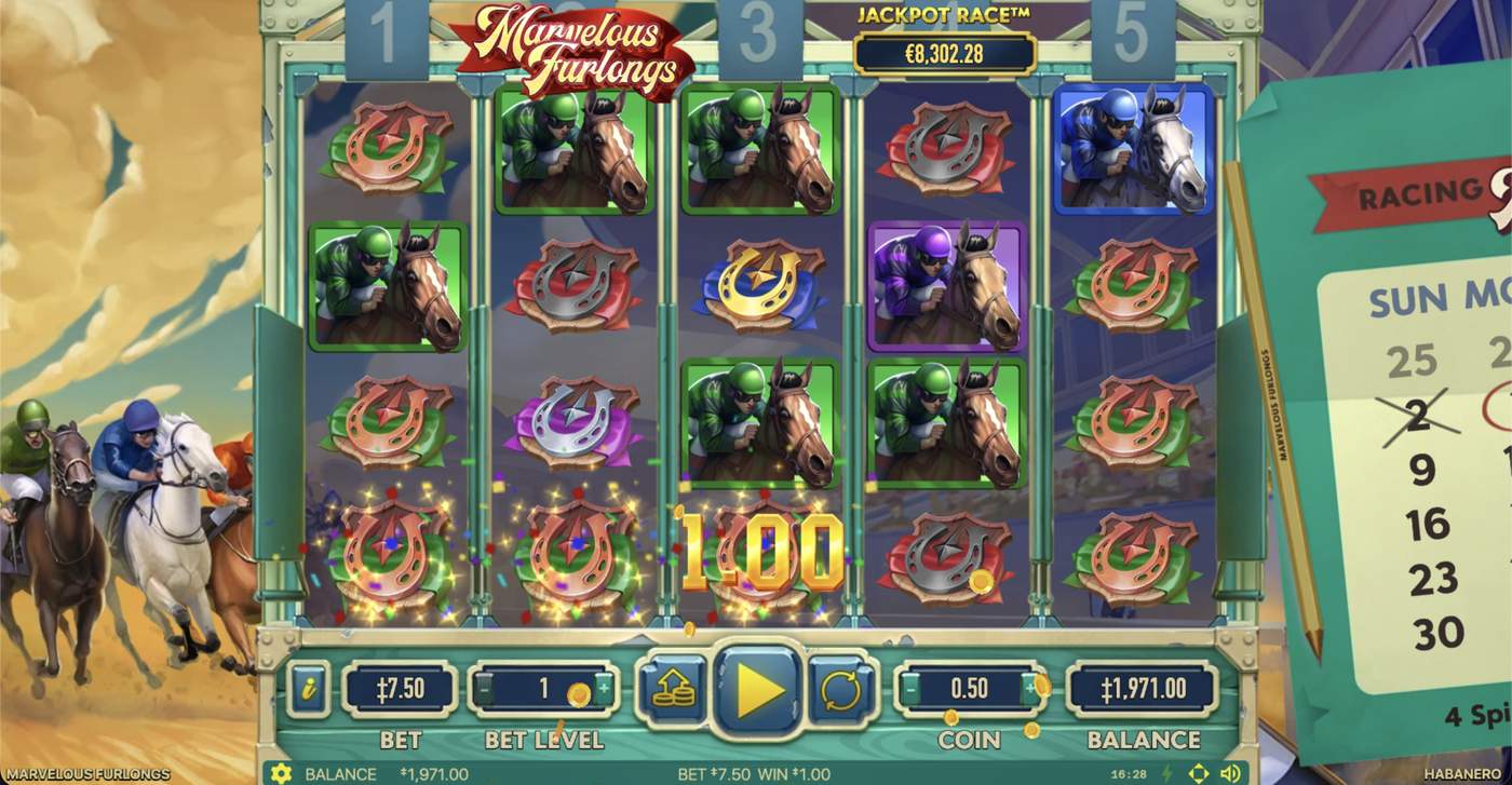 Marvelous Furlongs: image of winning