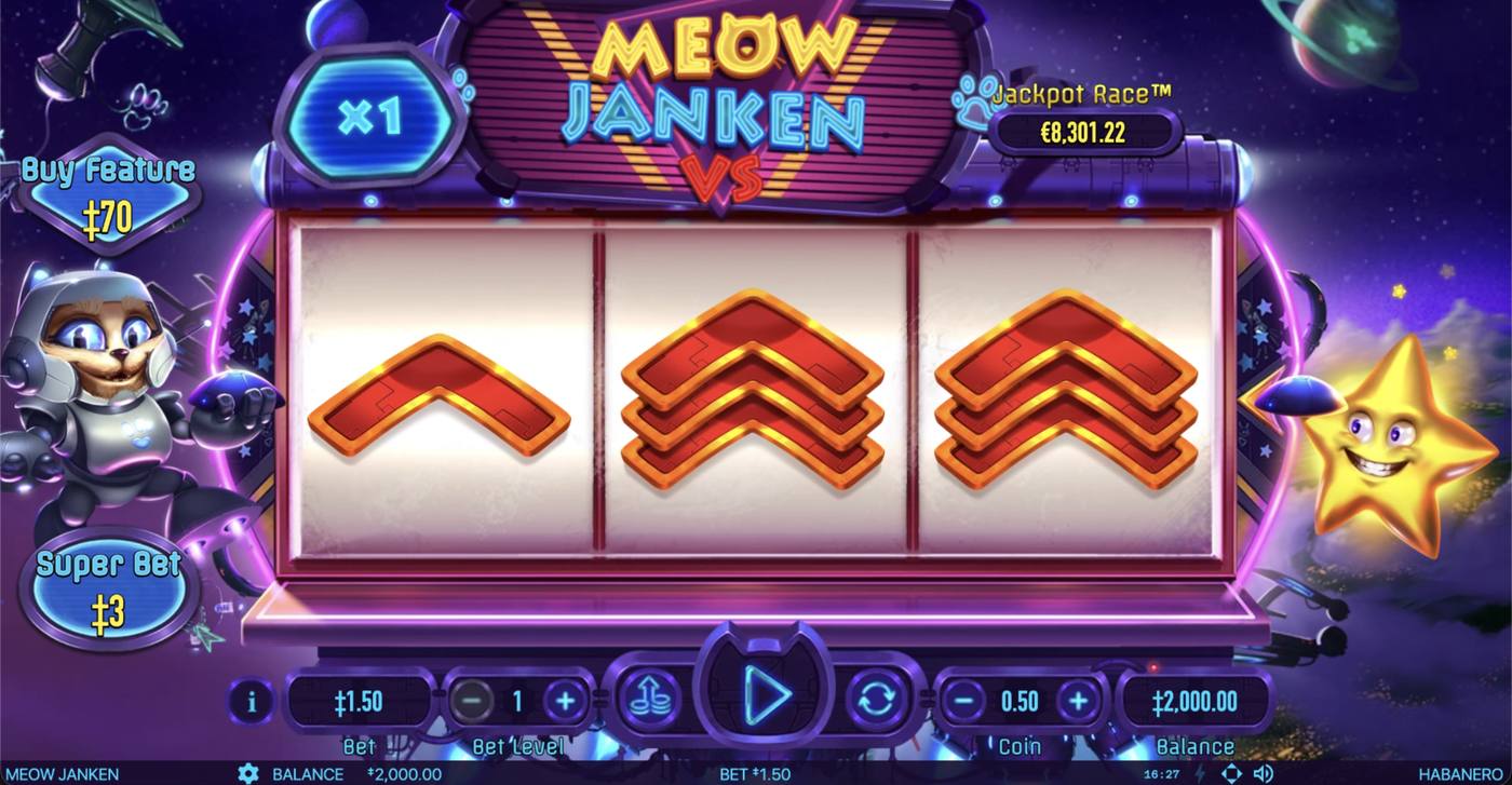 Meow Janken: image of main menu