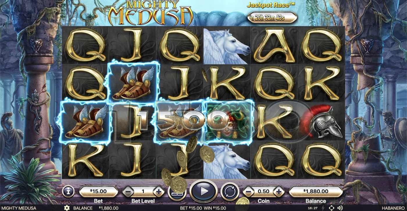 Mighty Medusa: image of winning