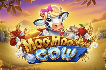 Moo Moo Cow Online Slot Logo