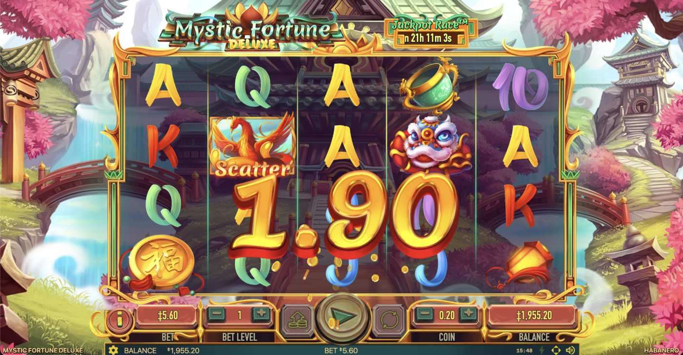 Mystic Fortune Deluxe: image of winning