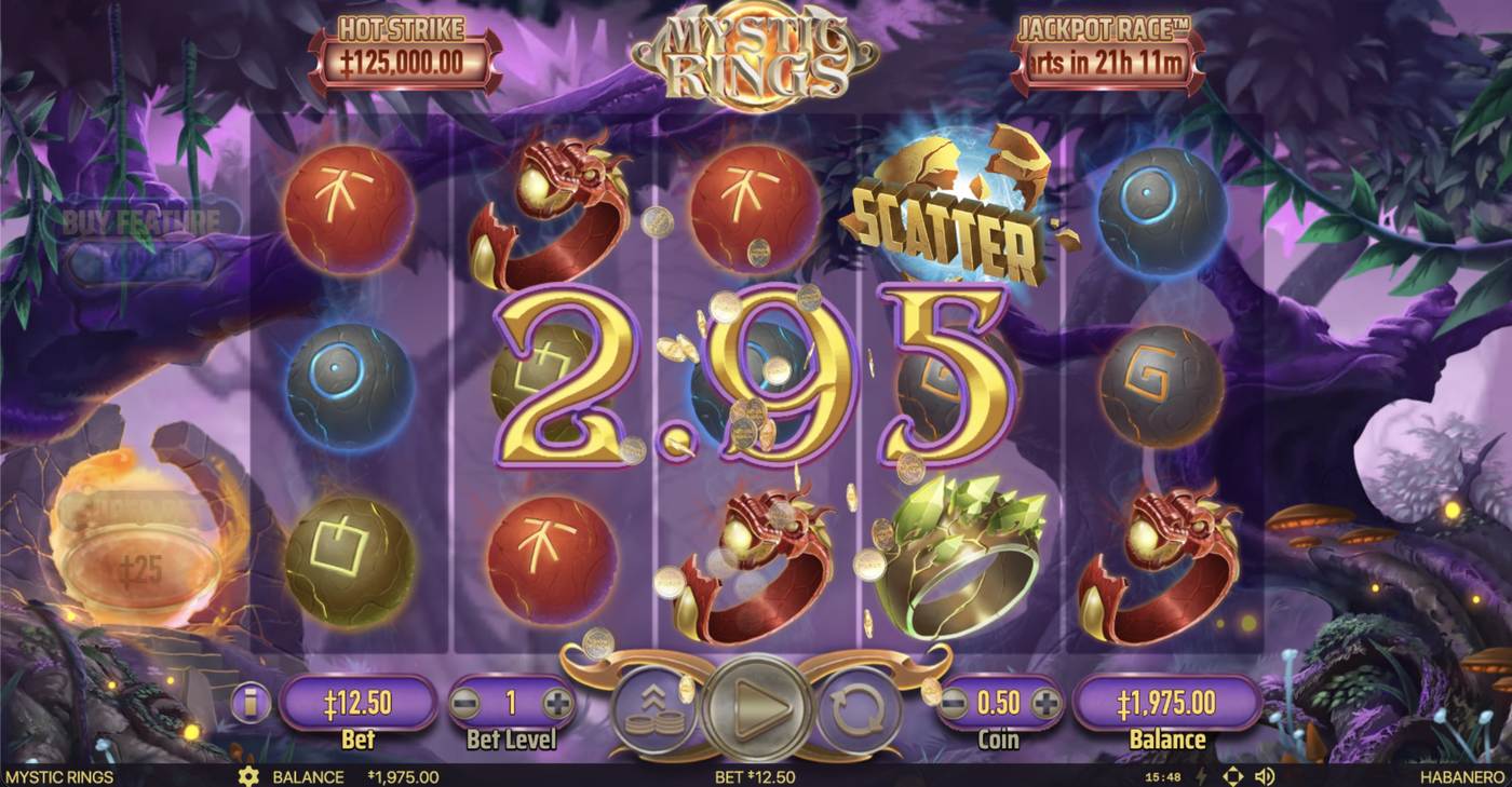Mystic Rings: image of winning