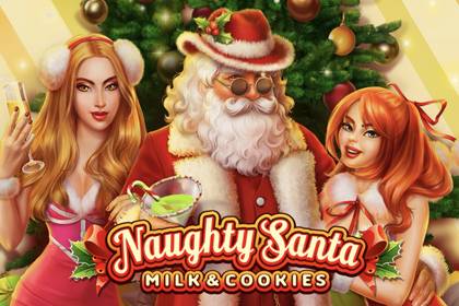 Naughty Santa Online Slot Logo