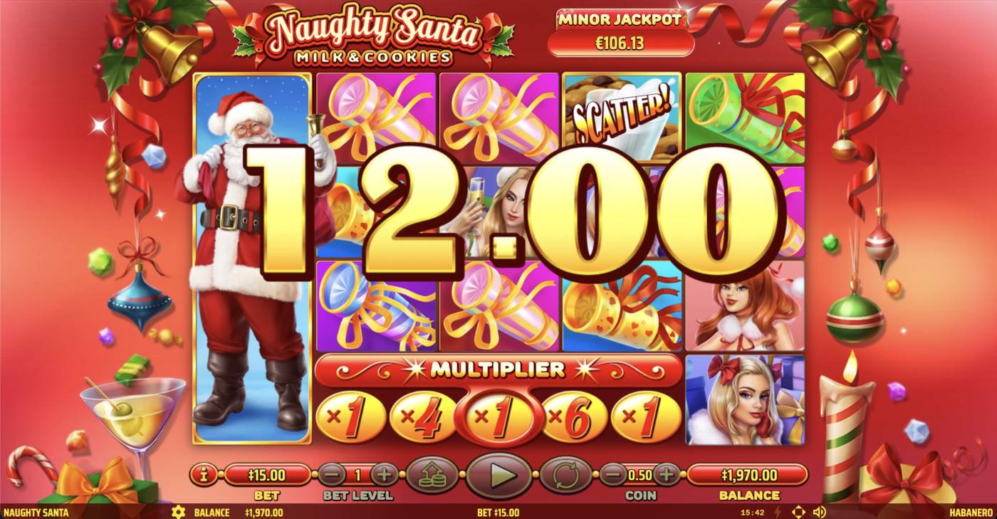 Naughty Santa: image of winning