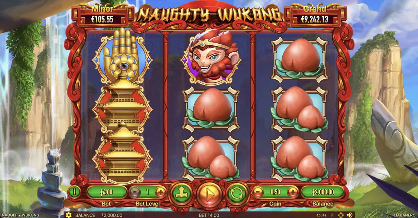 Naughty Wukong: image of main menu
