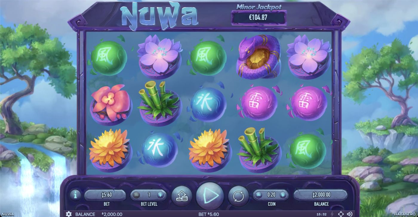 Nuwa: image of main menu