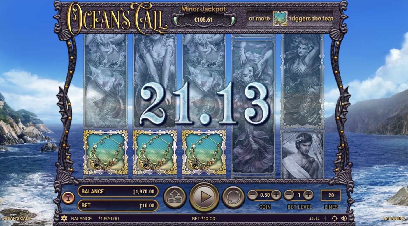 Ocean's Call: image of winning
