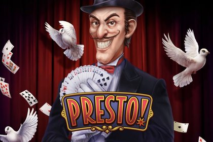 Presto! Online Slot Logo