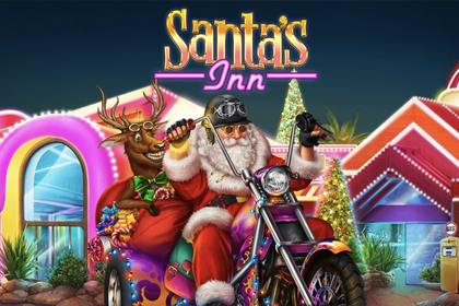 Santa's Inn Online Slot Logo