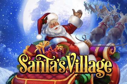 Santa's Village Online Slot Logo