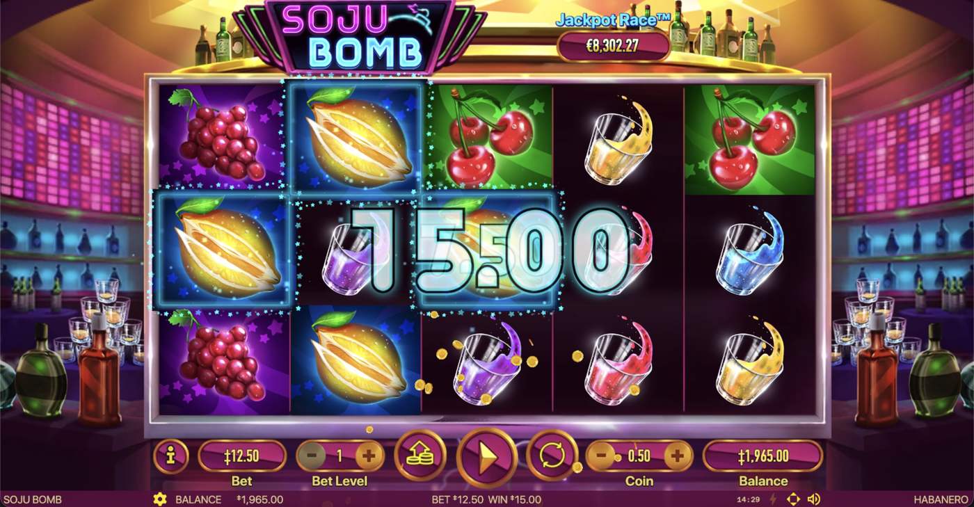 Soju Bomb: image of winning