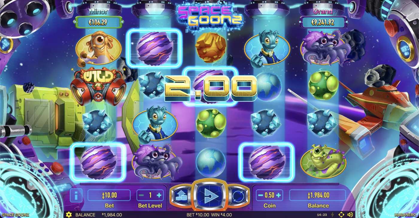 Space Goonz: image of winning