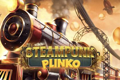 Steampunk Plinko Online Slot Logo