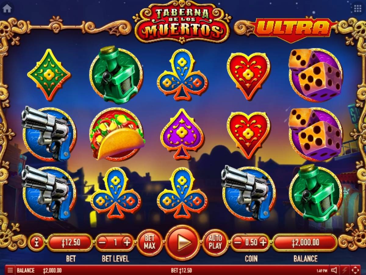 Taberna De Los Muertos: image of main menu