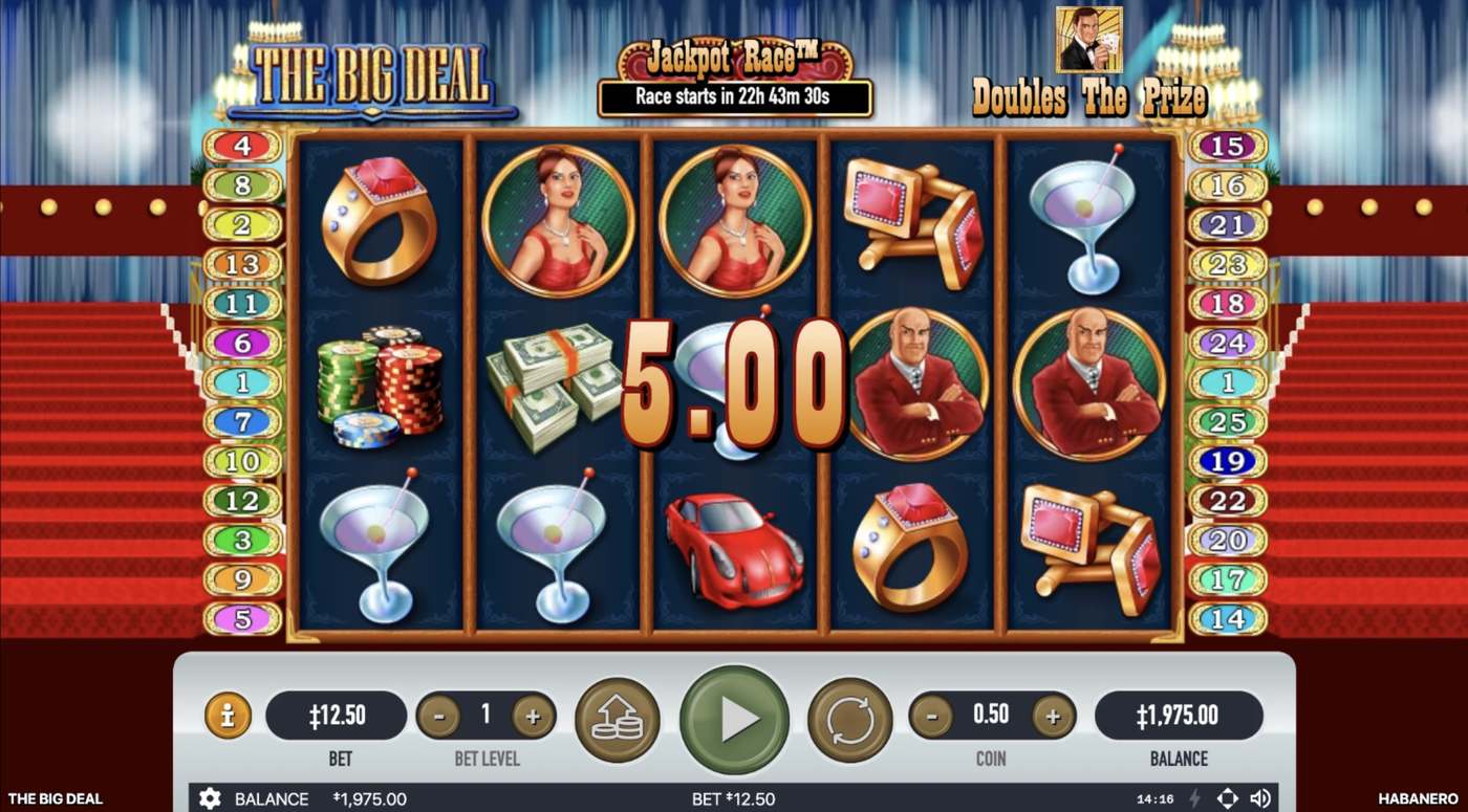 The Big Deal (Habanero): image of winning