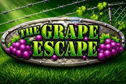 The Grape Escape Online Slot Logo