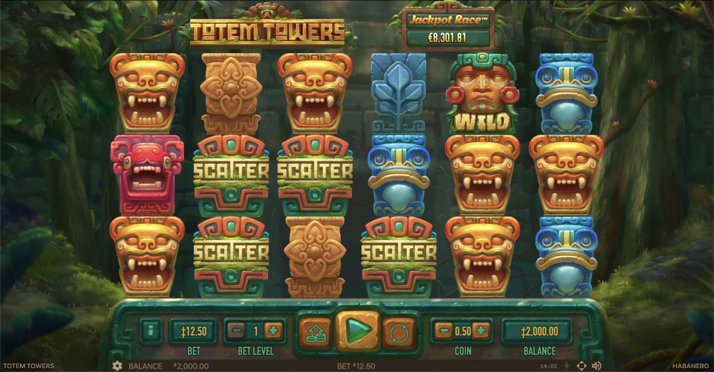 Totem Towers: image of main menu