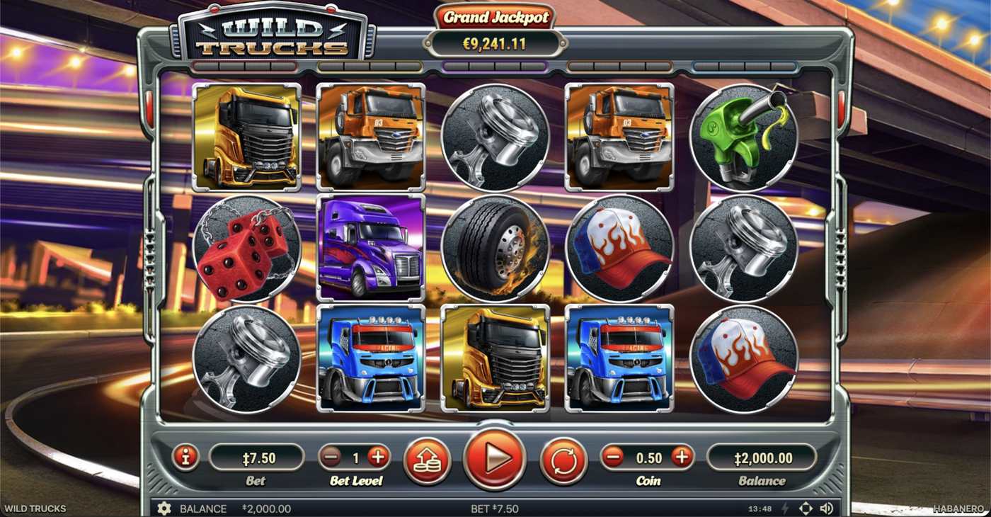Wild Trucks: image of main menu