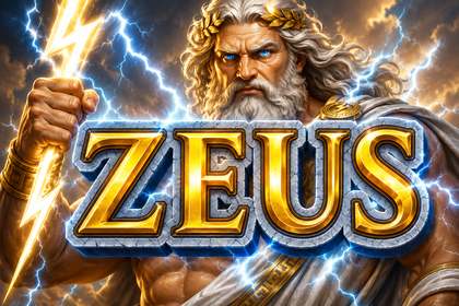 Zeus Online Slot Logo