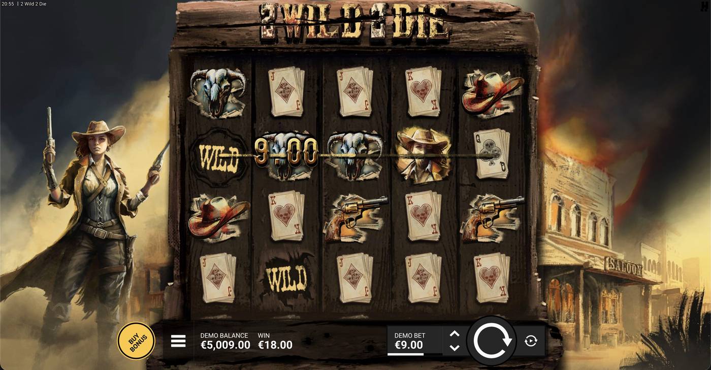 2 Wild 2 Die: image of winning