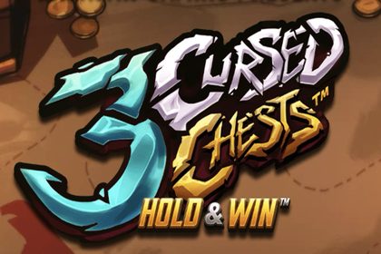 3 Cursed Chests Online Slot Logo