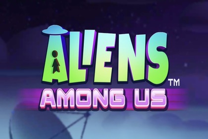 Aliens Among Us Online Slot Logo