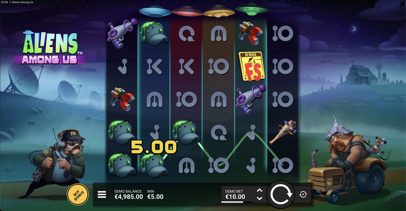 Aliens Among Us: image of winning