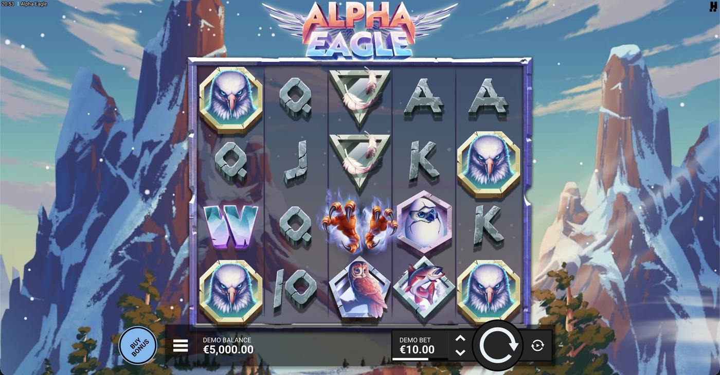 Alpha Eagle: image of main menu