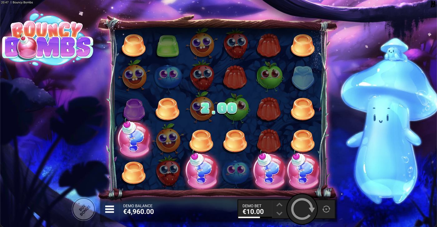 Bouncy Bombs: image of winning