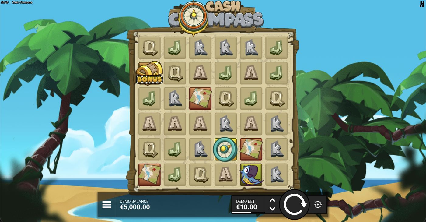 Cash Compass: image of main menu