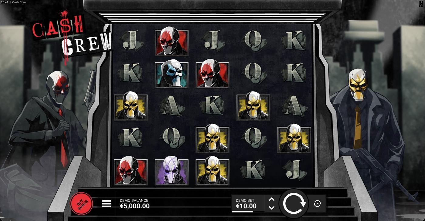 Cash Crew: image of main menu