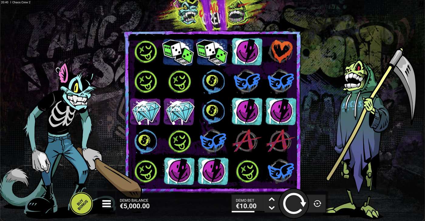 Chaos Crew 2: image of main menu